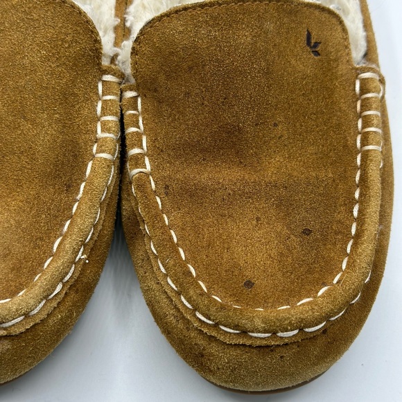 Koolaburra by UGG Women's Lezly Slipper Wool and Faux-Fur in Chestnut Size 9 - Picture 6 of 9